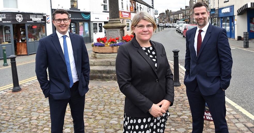 Duncan Rawlinson, Clare Davey and Simon England