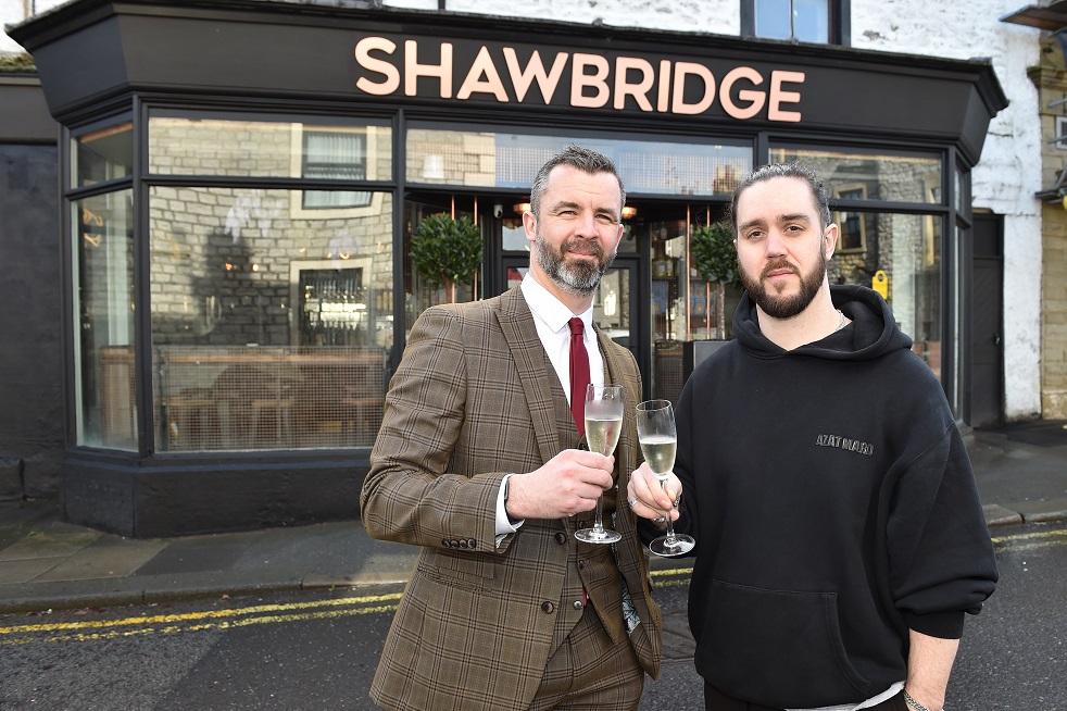 Malcolm Ireland and Carlo Graziani of Shawbridge